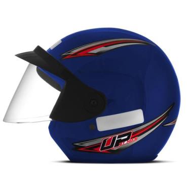 Imagem de Capacete Moto Aberto Com Viseira Mixs Up Feminino Masculino Barato, 60