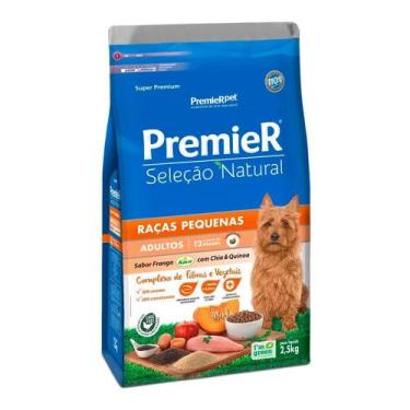 Imagem de Ração Premier Cães Porte Pequeno Frango, Chia & Quinoa 2,5Kg