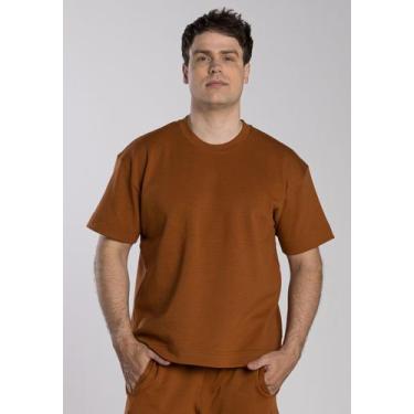 Imagem de Camiseta Interloque Roma - RED FEATHER, Terracota, M