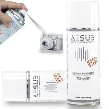 Imagem de Spray de escaneamento 3D XWKJLIE branco 400 ml para superfícies reflex
