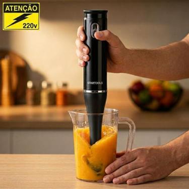 Imagem de Startools Mixer 200W Com Copo 700ml Misturador Elétrico Portátil Tritu