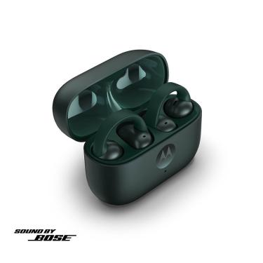 Imagem de Fone de Ouvido Motorola Moto Buds Loop Ows Bluetooth com Spatial Audio e Sound By Bose Autonomia Até 39h Verde