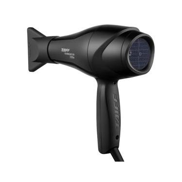 Imagem de Secador de Cabelo Taiff Tourmaline 2100W Preto Emite Íons com Fio 3 Metros
