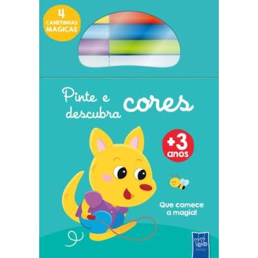 Imagem de Livro - Pinte e descubra cores: Canguru