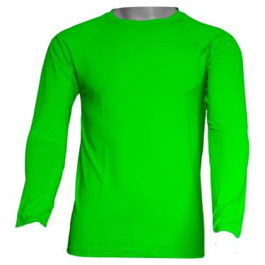 Imagem de Camisa Segunda Pele Manga Longa em Poliamida C/ Elastano UV Compressão Slim-Masculino