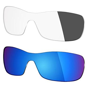 Imagem de 2 pares de lentes polarizadas de substituição da Mryok para óculos de sol Oakley Antix – Opções