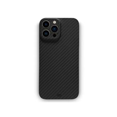 Imagem de Para iPhone 13 Pro Capa capinha case Fibra Carbono Kevlar Fina e Leve Premium Luxo