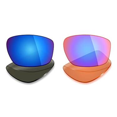 Imagem de 2 pares de lentes polarizadas de reposição da Mryok para óculos de sol Oakley Valve 2014 – Opções