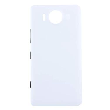 Imagem de Peças de reparo de substituição da capa traseira da bateria para Microsoft Lumia 950 (preta) Peças (cor branca)