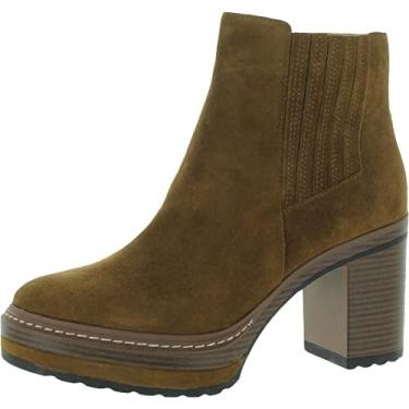 Imagem de Steve Madden Bota Chelsea Feminina Searches, Camurça conhaque, 9