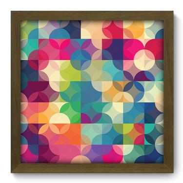 Imagem de Quadro Decorativo - Abstrato - 33cm x 33cm - 203