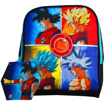 Imagem de Lancheira Escolar Térmica Dragon Ball Super Db3162L Azul