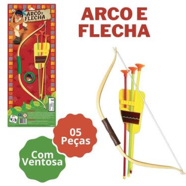 Imagem de Jogo Infantil Arco E Flecha Com Alvo Brinquedos Pica Pau