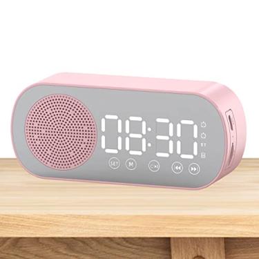 Imagem de Rádio Relógio Despertador - Despertador Digital para Mesa,Despertador com alto-falante sem fio, rádio-relógio, despertador mesa com alto-falante para adolescente menino