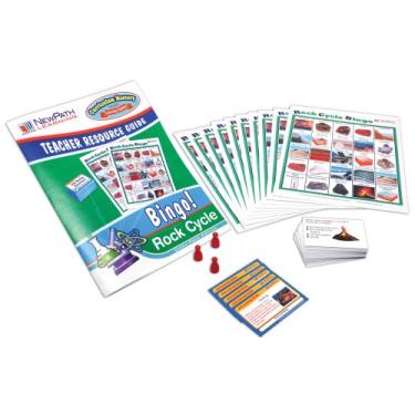 Imagem de NewPath Learning Rock Cycle Bingo Game, Grau 5-9