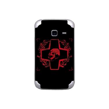 Imagem de Capa Adesivo Skin023 Verso Para Galaxy Y Duos Gt-s6102b