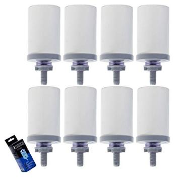 Imagem de Elite Kit 08 Velas de Purificação de Água com Carvão Ativado - Filtro de Água