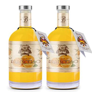 Imagem de Kit com 2 Licores Arancello Brennstube – 2x500ml | Licor Artesanal Premiado | Sem Glúten