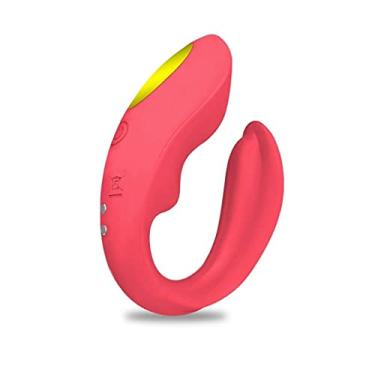 Imagem de Estimuladores de Clitóris Feminino Estimulador Ponto G Poderoso Com 2 Motores Brinquedo Sexual Zatla (Vermelho)