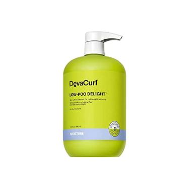 Imagem de DevaCurl Low-Poo Delight Mild Lather Cleanser for Lightweight Moisture, Green Oasis, 32 fl. oz.