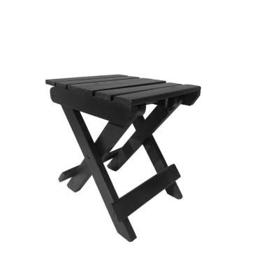 Imagem de Banco Dobrável Ripado Banquinho Para Sentar (Estilo Mesa)