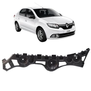 Imagem de Guia Suporte Parachoque Traseiro Direito Logan 2015 2016 2017 2018 2019 2020 2021 2022