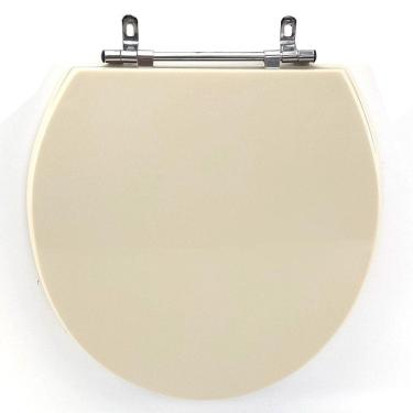 Imagem de Assento Sanitário Poliéster para Louça Azálea/standard/carina/flamingo/fiore/sabará Aço Biscuit