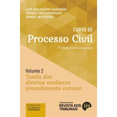 Imagem de Curso De Processo Civil  Volume  2 - 8 Edição - Editora Revista Dos Tr