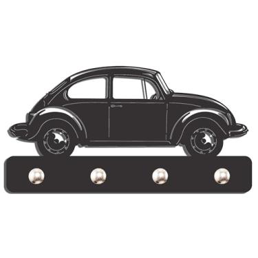 Imagem de Porta Chave Parede Decorativo Suporte Gancho Carro Fusca