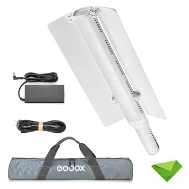 Imagem de Godox LC1000Bi Varinha de luz LED 100W, 11 tipos de FX, CRI?96 TLCI?96, CCT2500-8500K, bastão de luz portátil para fotografia com controle de APP para transmissão ao vivo, Vlog, com Barndoor