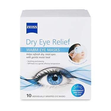 Imagem de ZEISS Máscaras quentes para os olhos, 10 unidades para alívio de olhos secos