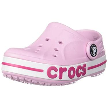 Imagem de Sandália, Bayaband Clog T, Crocs, Unissex Kids, Ballerina Pink/Candy Pink, 25