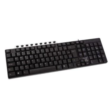Imagem de Teclado Usb Multimídia Preto e Prata Maxprint tecrado bom - A.R Varied