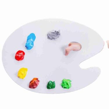 Imagem de Paleta Bandeja Pintura Mdf Branco Gode Godet 20X25 Cm Fenix - Indústri