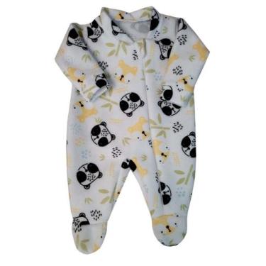 Imagem de Macacao para bebe Masculino menino em Soft dia a dia confortavel Pijam