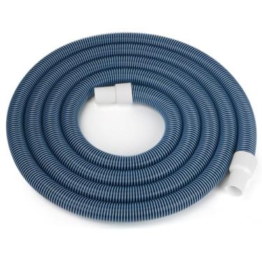 Imagem de OSMOFUZE Mangueira de aspirador de piscina, mangueira manual resistente para limpeza de piscina com manguito giratório para piscinas acima do solo e do solo, 3,5 cm x 4,5 m