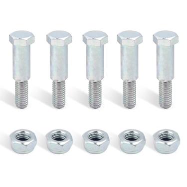 Imagem de Minho Parafuso de pivô de alavanca de guidão de motocicleta em material de aço de baixo carbono, cabeça hexagonal M10, rosca M6, comprimento total 30 mm, compatível com alavancas de embreagem de