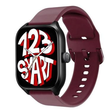 Imagem de Pulseira Silicone Fecho Colorido Compativel com Amazfit GTS4 A2168 GTS