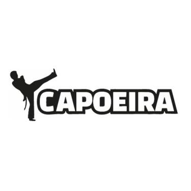 Imagem de Kit 3 Adesivos ou individual CAPOEIRA - 20 cm - PGG Impressão Digital,