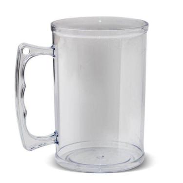 Imagem de Caneca de Chopp Acrilico degradê fosco - 400ml - Sil