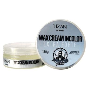 Imagem de Cera Modeladora Wax Cream Incolor Lizan Classic Forman 130g - Silver L