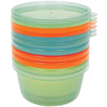 Imagem de Kit 6 Potes Para Papinha Buba Azul - 6758