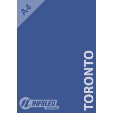 Imagem de Papel Color Plus A4 180 gramas Toronto (Azul Escuro), 50 Folhas