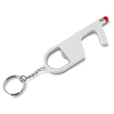 Imagem de Chaveiro Abridor de Garrafas Ponta Touch de plástico em material antib