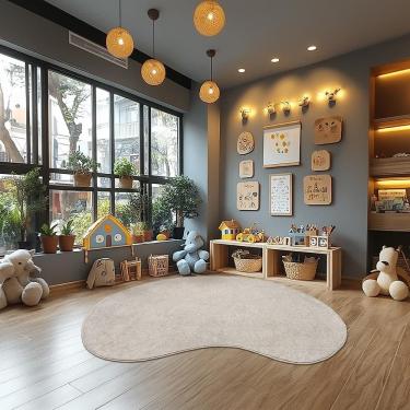 Imagem de Tapete Relex N Feijão Areia 195x295cm Tapetes São Carlos