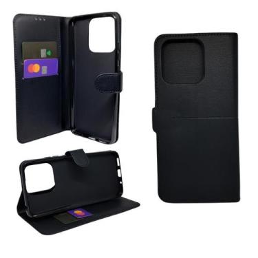 Imagem de Capa carteira com porta cartões compatível com xiaomi redmi 11a / 12c 