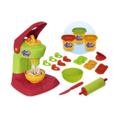 Imagem de Club Maquina Massa Kit Pizza E Pasta Com Acessórios- Usual Brinquedos