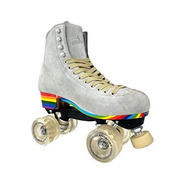 Imagem de Patins Atlético Americano - All ONE Quad Roller Skate, Tamanho Feminino 10/Masculino 9