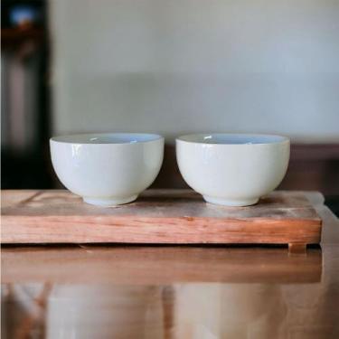 Imagem de Kit Cumbuca Porcelana Branco 440ml 2 Peças Bowl Tigelas - Neo Porcelan
