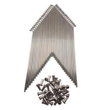 Imagem de Jogo De Raio Dianteiro Sundown Hunter Max 125 Zincado 3,5mm - Allen